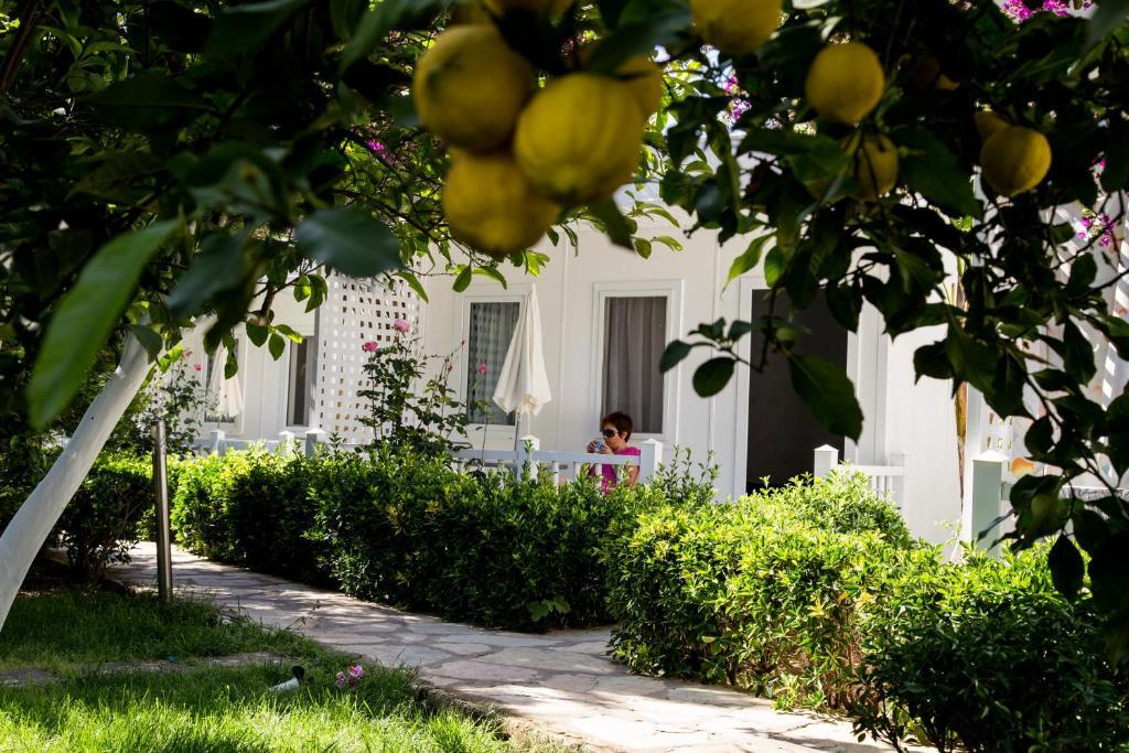 Blue & White Hotel Cirali Bagian luar foto